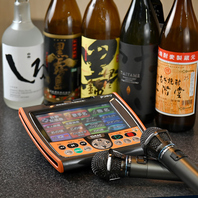 食べ飲み放題に歌い放題も付いてくる◎