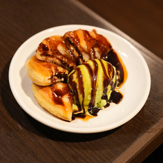 ホットクチョコ抹茶アイス