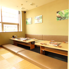 会社宴会や歓送迎会など各種ご宴会におすすめです♪ゆったりした掘りごたつ席をご用意。