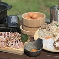 料理メニュー写真 【日帰りプランB】特製美山美白鶏のすき焼きコース