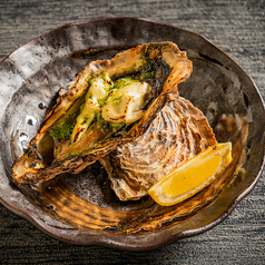 創作焼き牡蠣（炙りサワークリームバジル/焼き牡蠣）