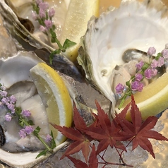 本日の牡蠣（生・焼き）1個