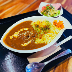 お好み焼き屋のバターチキンカレー(1000円税込)