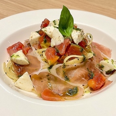 生ハム・トマト・モッツァレラ