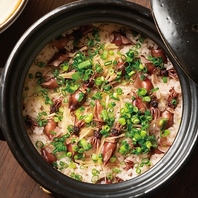 イチオシ!土鍋ご飯を3種類ご用意しております♪