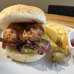 ◆松阪牛メンチカツバーガーの写真