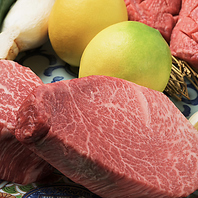 旬食材と和牛を合わせた上質な料理