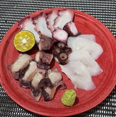 タコ刺3種盛り合わせ