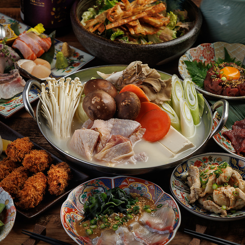 ■全席個室！九州料理と地酒が自慢の個室居酒屋