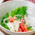 料理メニュー写真 豆腐とトマトサラダ
