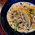 料理メニュー写真&nbsp;豚挽き肉と木の子のレモンクリーム