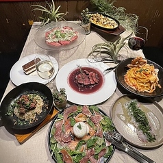 肉&生ハム 隠れ家バル ボノボ 飯田橋のコース写真