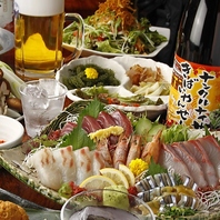 新鮮食材を使用した料理の数々!!