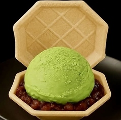 抹茶あずき最中