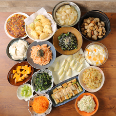 収穫食祭のコース写真
