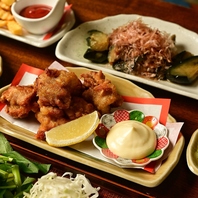 居酒屋メニューも