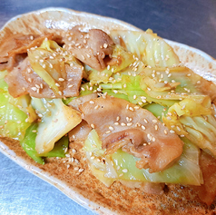 豚バラ炒め