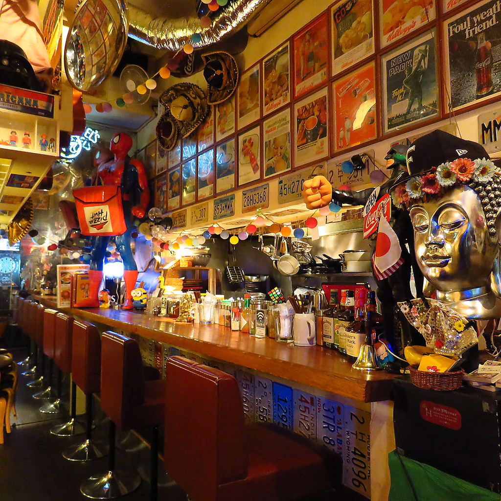 【スポーツ観戦＆ダーツ☆】1人飲みにも最適♪居心地の良いカウンター席★プロジェクターでも有り♪