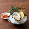 料理メニュー写真 桃浦の活〆牡蠣（1個）