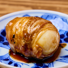 煮卵豚バラ巻き