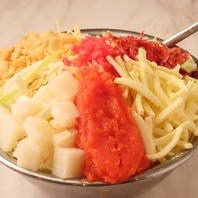 定番から創作まで選べるもんじゃ