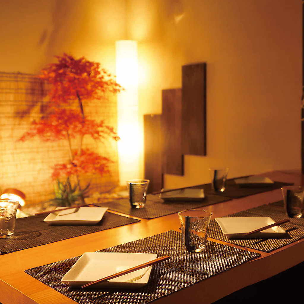 大小様々な完全個室を多数完備！少人数様でのご宴会や大型宴会に是非どうぞ！