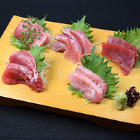 40種以上のマグロ料理！部位で変わる食感と風味をご堪能