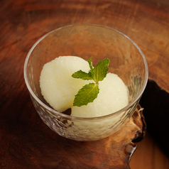 季節のシャーベット