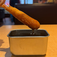 2度付禁止ソース！串カツをこのソースに、たっぷり絡めて食べるのが1番美味しい串カツの食べ方！（別途料金）
