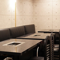 最大40名様まで対応可能な完全個室の貸切空間