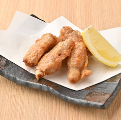 パリッと鶏皮餃子