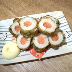 ちくわin鱈子磯辺揚げ