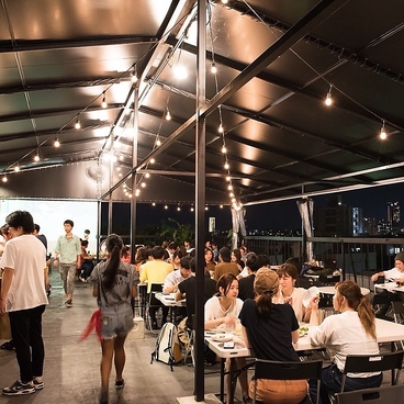 金沢片町ビアガーデン UNITED BEER GARDEN ユナイテッドビアガーデンの雰囲気1