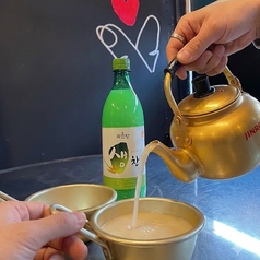 韓国料理には生マッコリ!マッコリカクテルも人気★