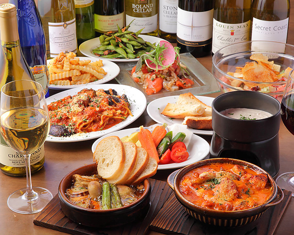 気軽に楽しめる酒場～るDENのコース料理！美味しいイタリアンをご堪能ください。
