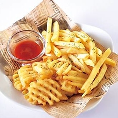 ポテト2種盛り(フラポ&ワッフル)