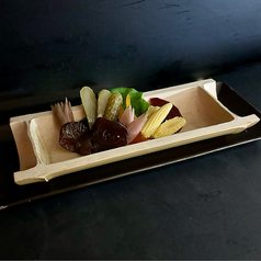 ピクルスの盛り合わせ