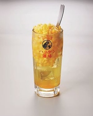冷菓をふんだんに使用したスペシャルサワーが最高！