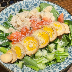 小松菜コブサラダ