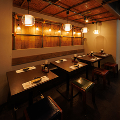 2名様からご利用可能なテーブル席や完全個室をご用意。個室での誕生日・合コンに◎