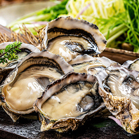 【鮮度抜群の牡蠣】市場直送の厳選牡蠣を堪能◎