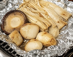 キノコバター焼き/サンチュセット/エゴマセット 各