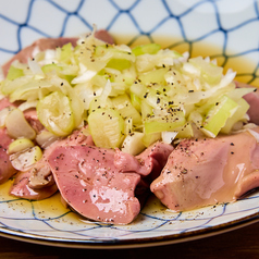 ねぎ塩レバ刺し