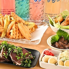 サク飲みに最適なおつまみメニューも複数ご用意！