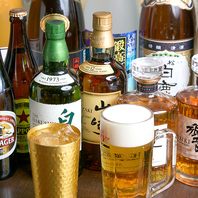 お得な飲み放題もご用意！60分単品飲み放題1100円(税込)