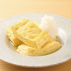 竹鶏たまごのお出汁巻き