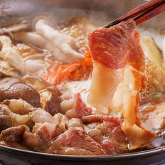 仙台牛のすき焼き