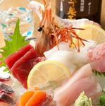 自慢の鮮魚のびっくり盛り★