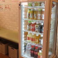 ドリンクのご提供も