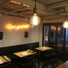 フォトジェニックな空間が人気。